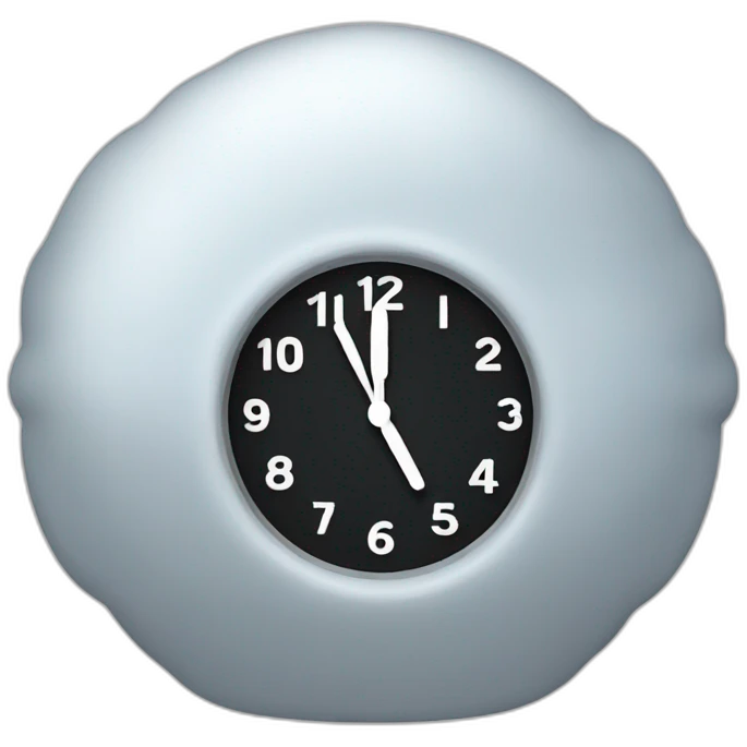 igloo clock shape emoji