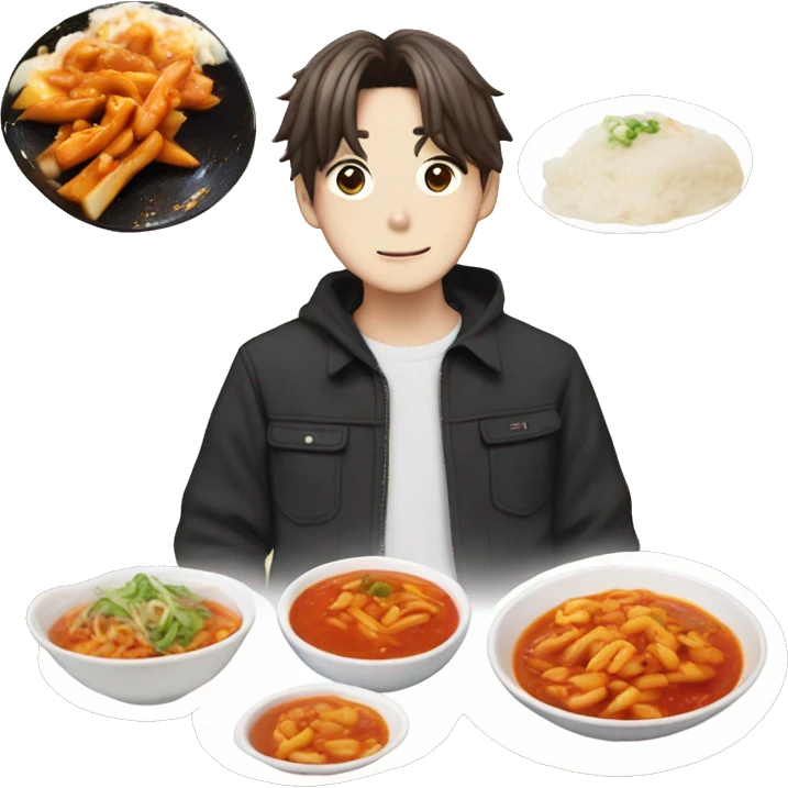 tteokbokki by Jungkook emoji