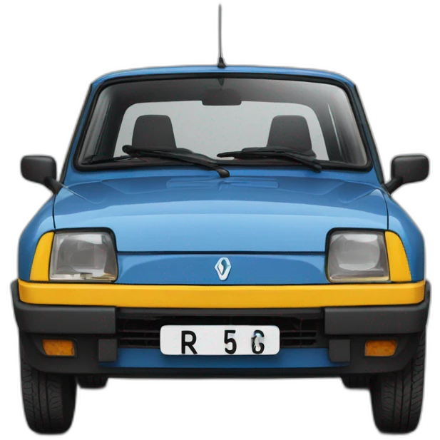 Renault r5 emoji