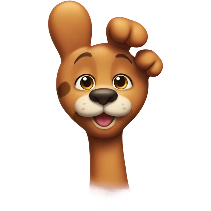 Paw thumbs up emoji