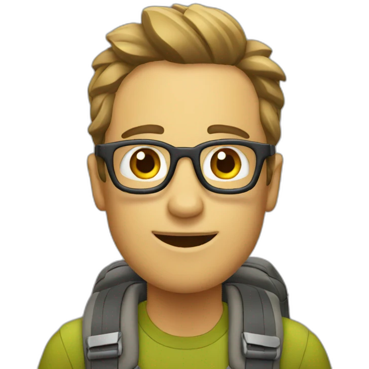 hiking emoji