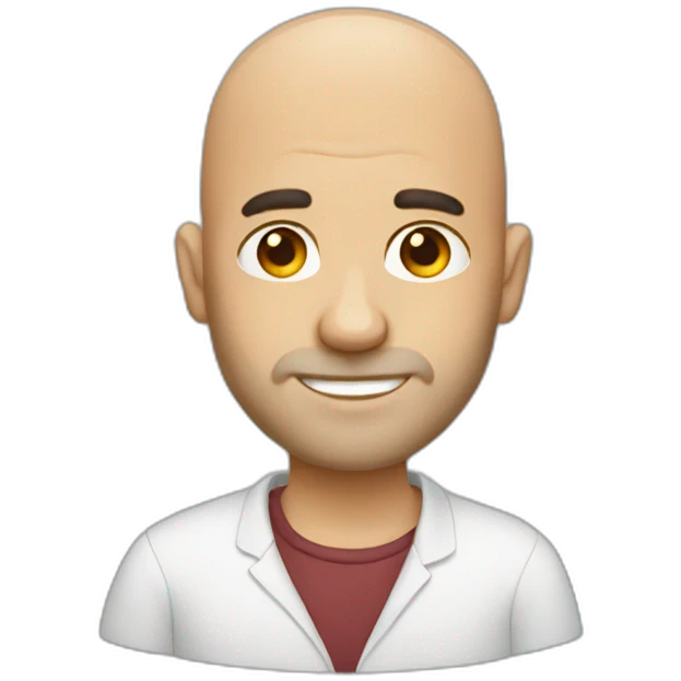 Baldness emoji