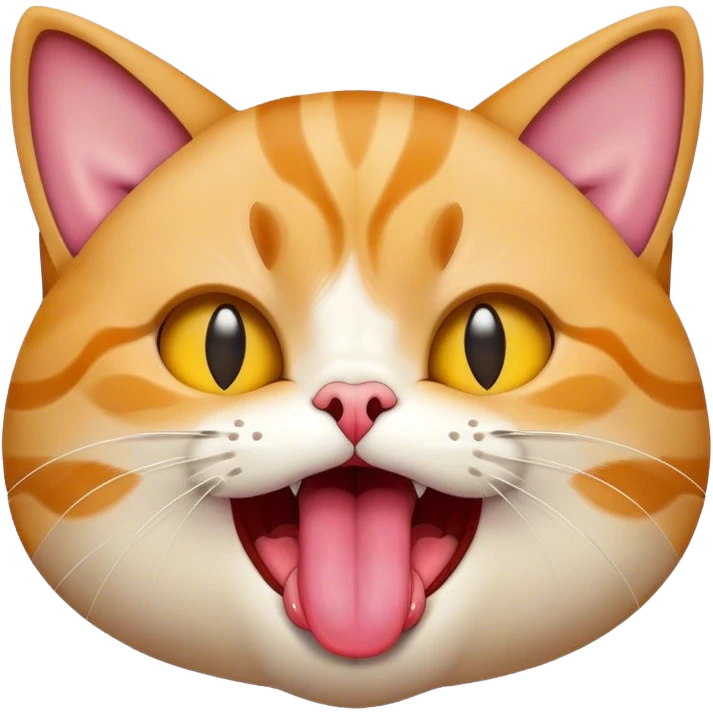 cat sticking out tongue emoji