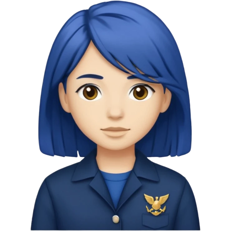 Navy blue KATSEYE emoji