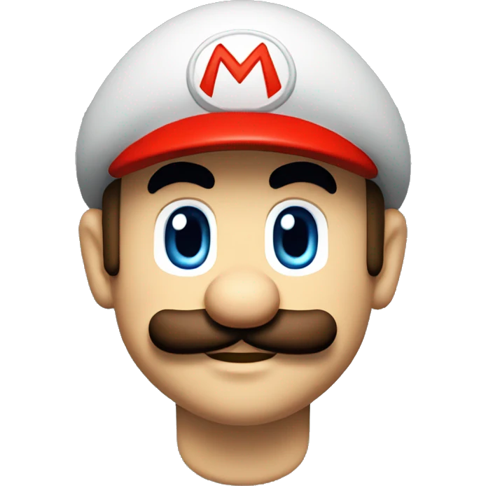 Super Mario Emoji pixelied emoji