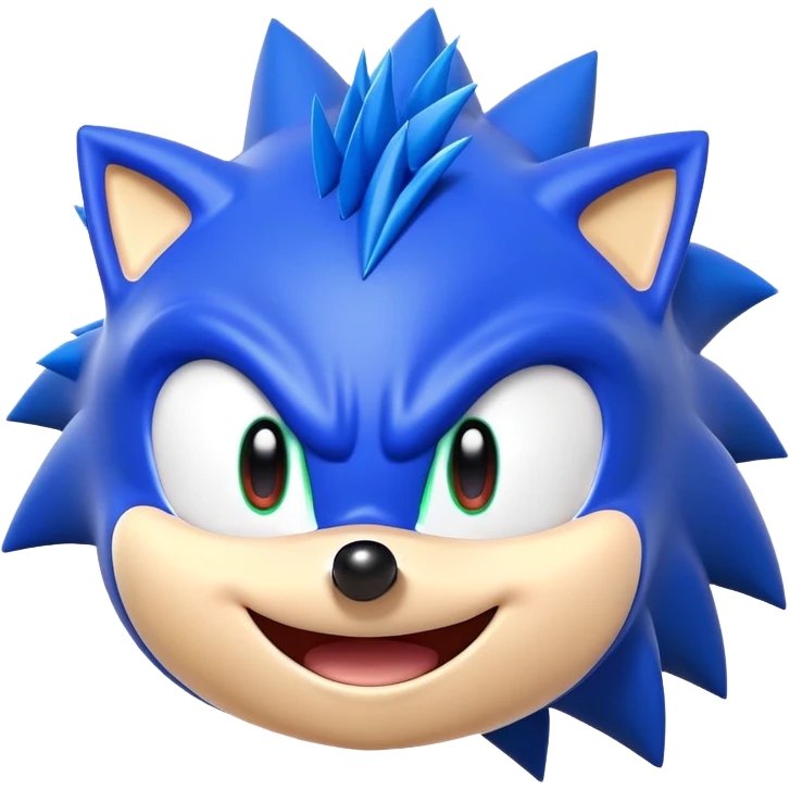 Sonic the hedgehog emoji emoji