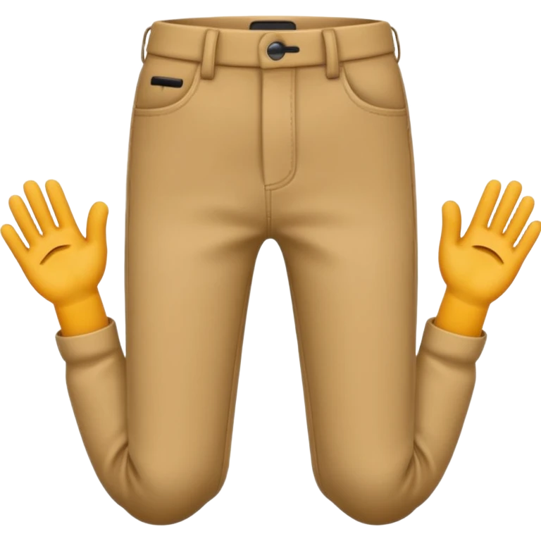 emoji with hands and eyes digging in pants emoji