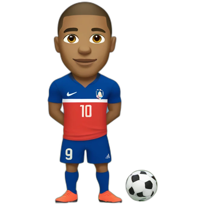 Kylian mbappe, france, world cup, buff emoji