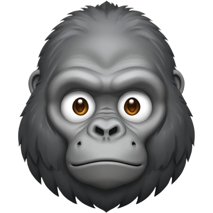 sad gorilla emoji