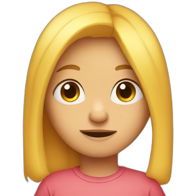 Shy emoji