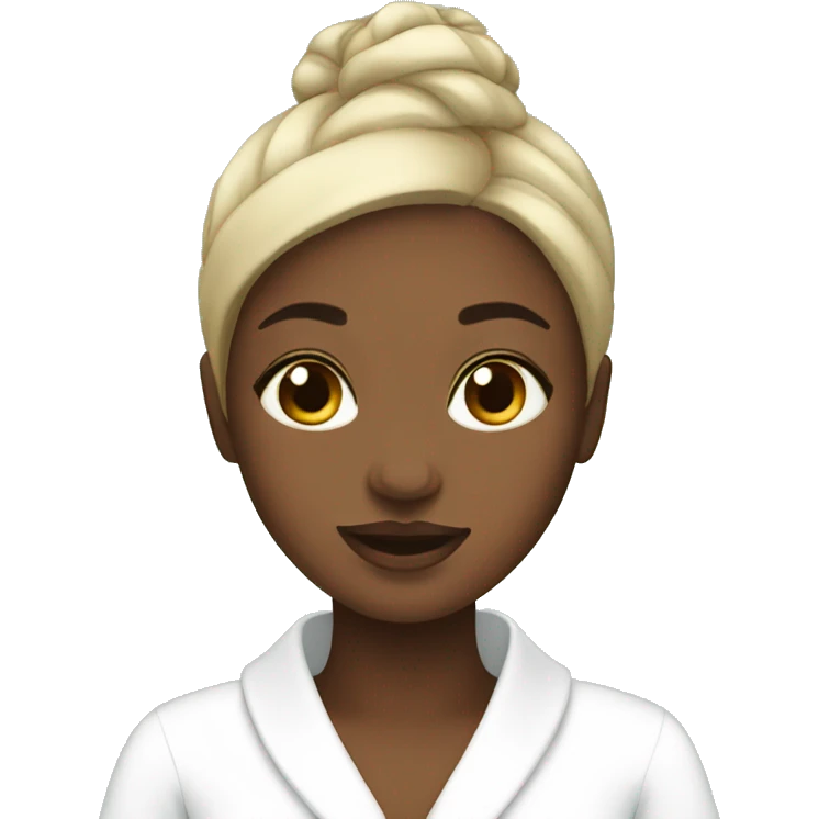 Girl spa day  emoji