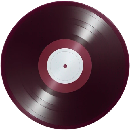 burgundy 💿 emoji