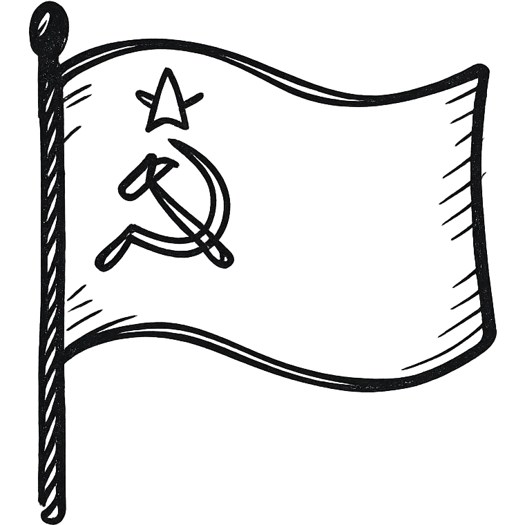 Soviet Union flag emoji