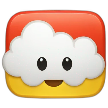 YouTube App icon emoji