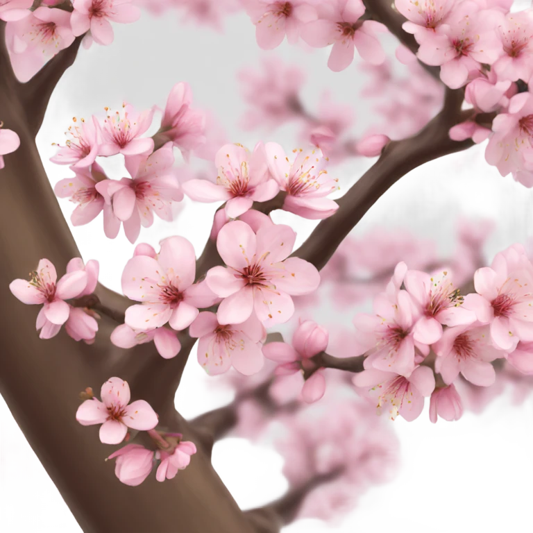 Cherry blossom tree emoji