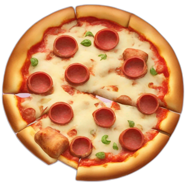 Loutre mange pizza emoji