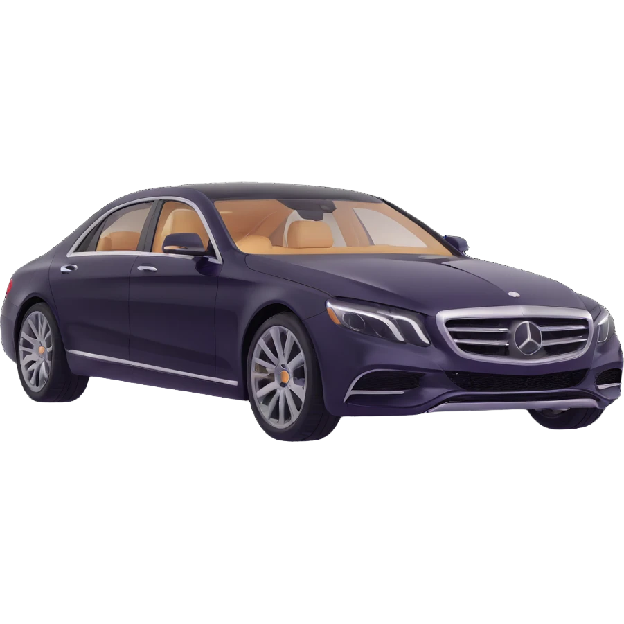 luxury car, elegant and modern emoji