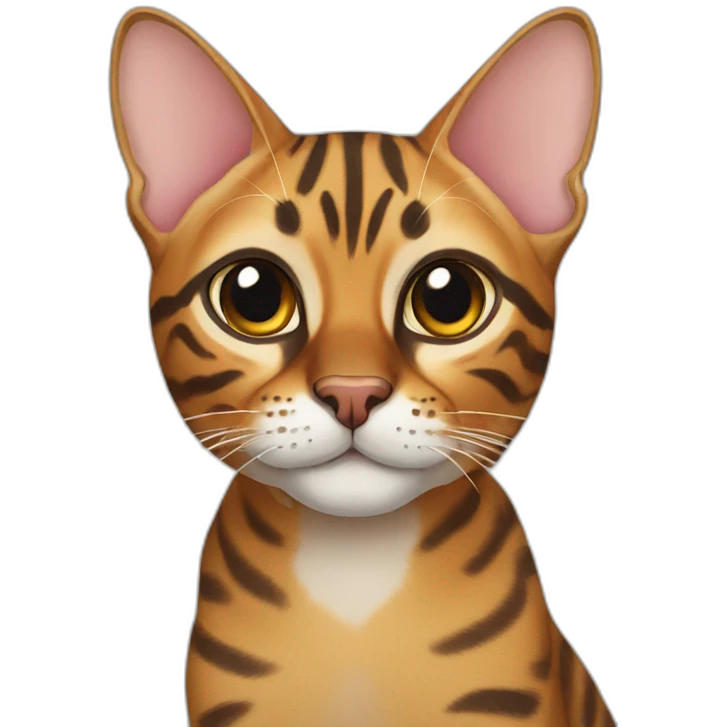 bengal cat emoji