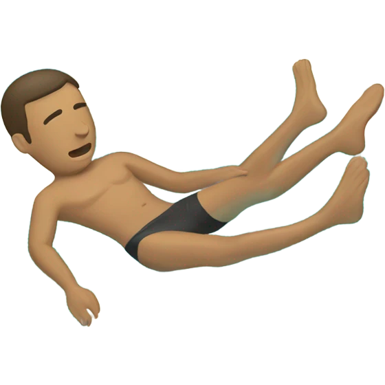 swimming in pool emoji
