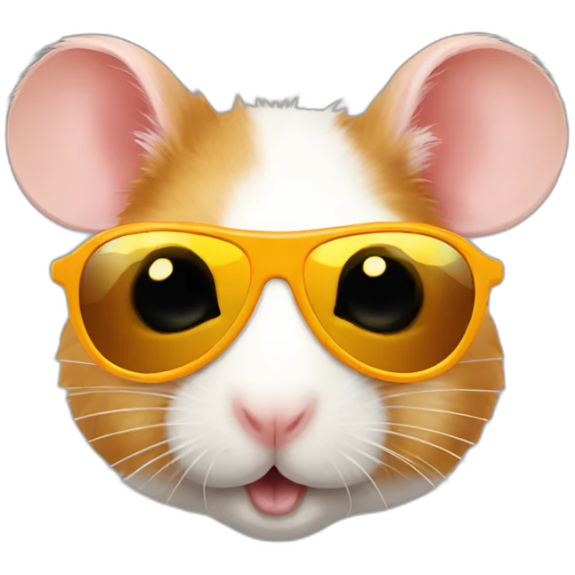 hamster-sunglasses emoji