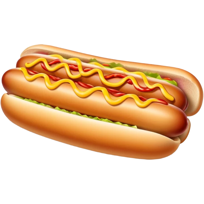 Hot dog with veins emoji