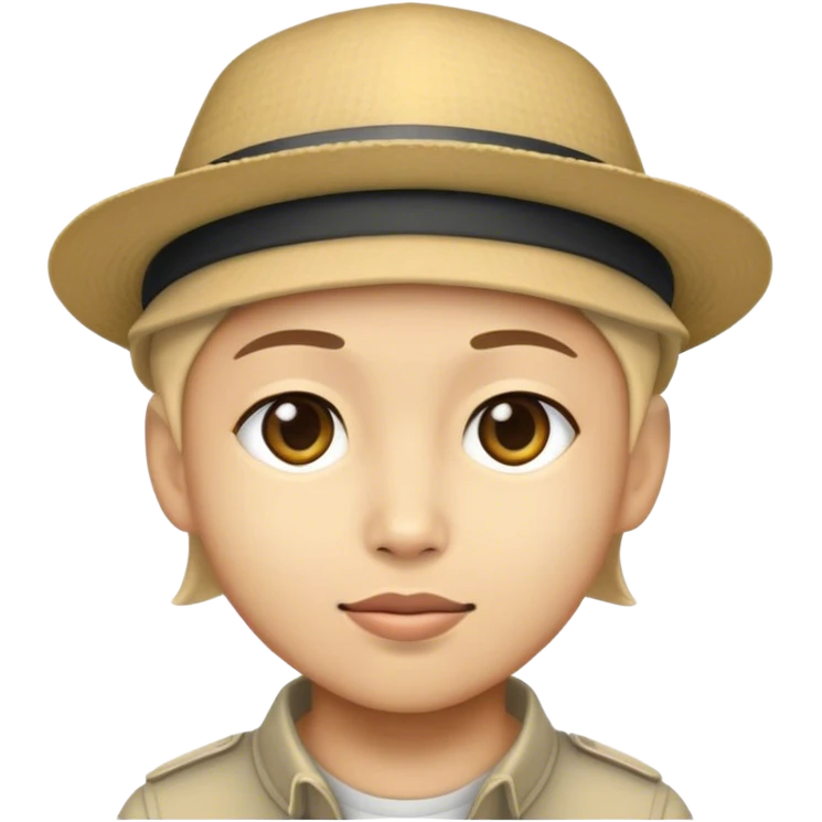 Tai wearing a hat emoji