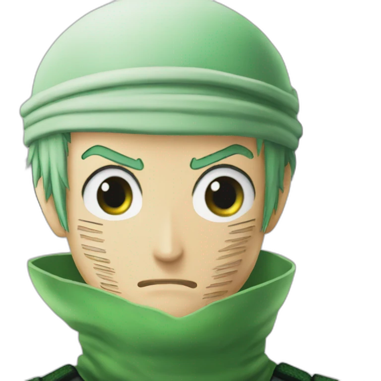 roronoa zoro emoji