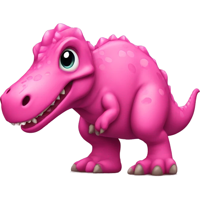 Pink dinosaur  emoji