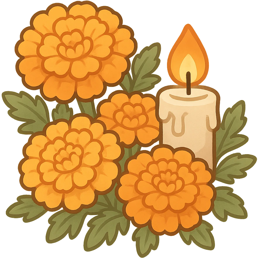 一堆万寿剧和蜡烛 emoji