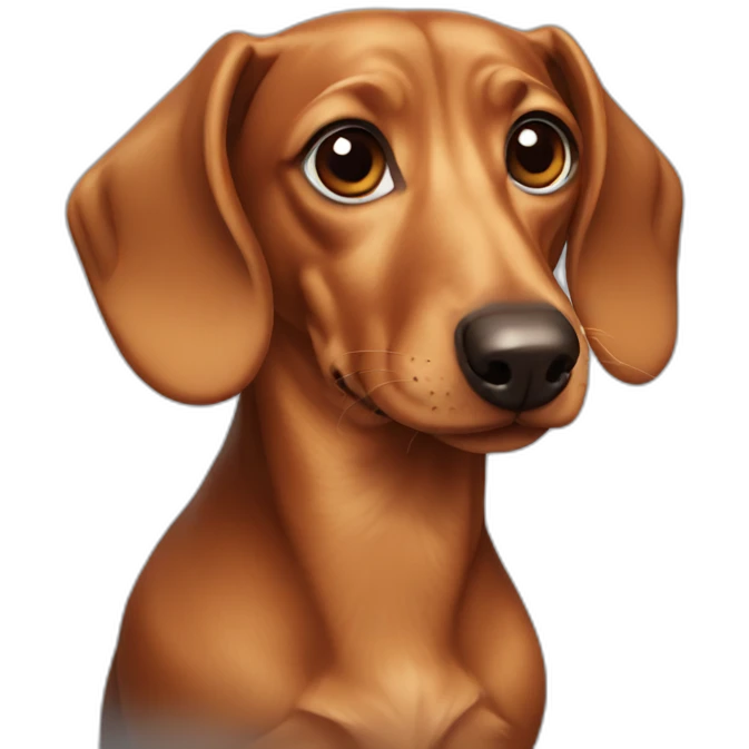 Dachshund emoji