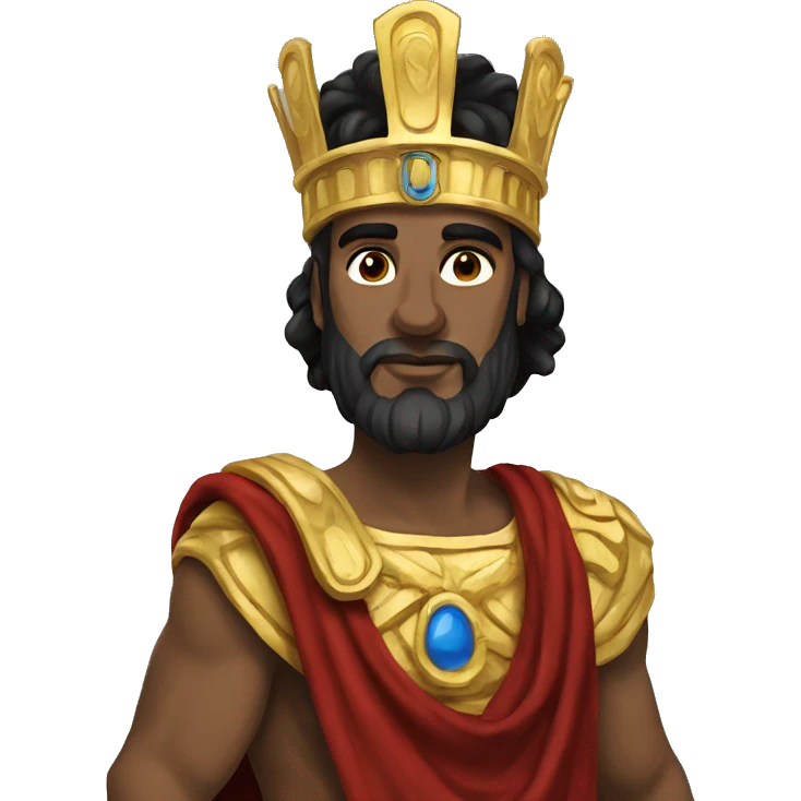 Greek King emoji