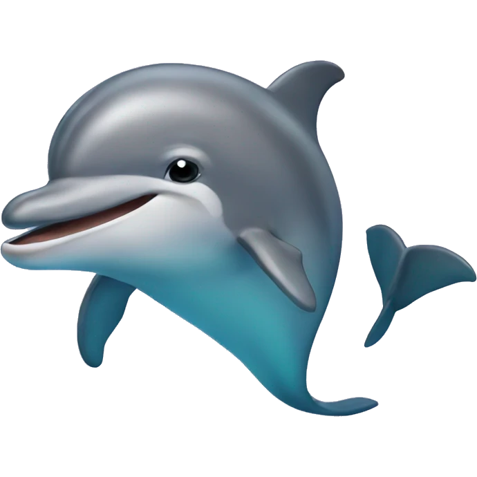 Dolphin Flying emoji