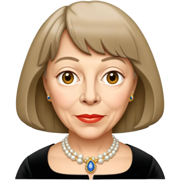 Frances de la Tour is madame maxime in harry potter emoji