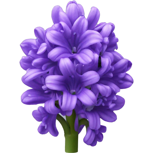 Purple Hyacinth emoji