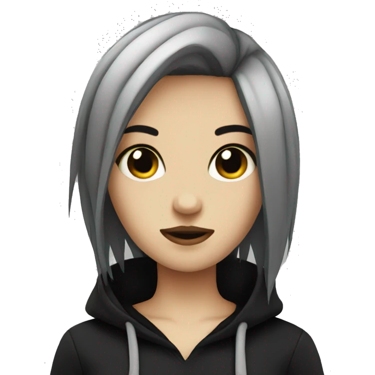 emo girl  emoji