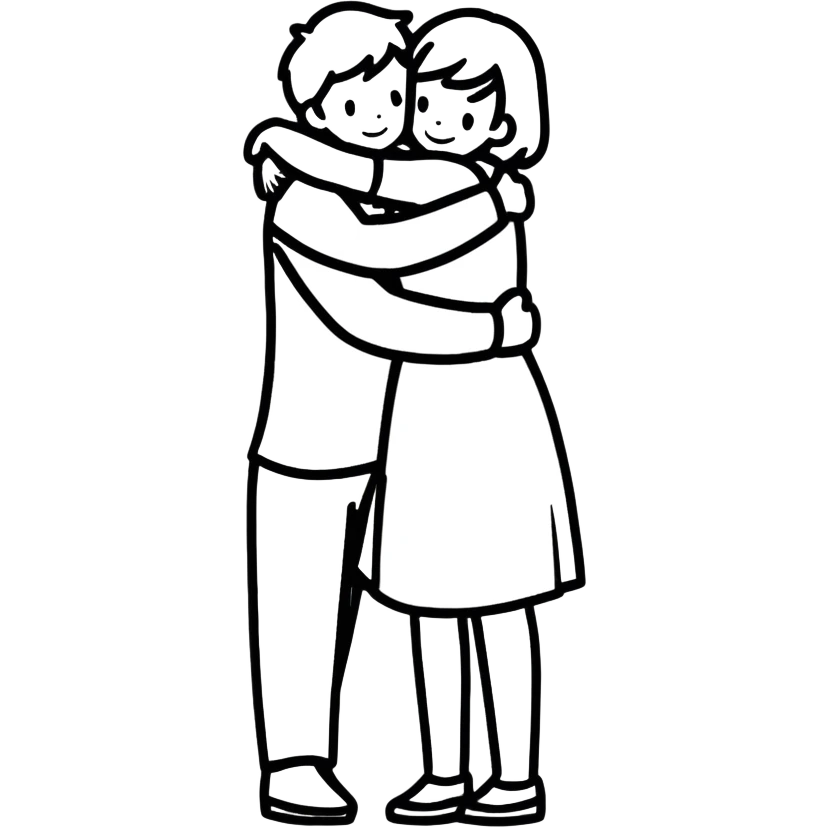 person hugging emoji