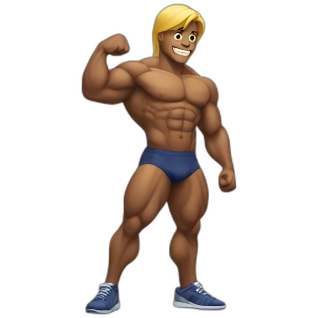 Bodybuilder emoji