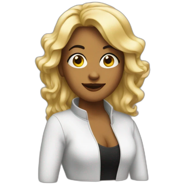 Chanteuse emoji