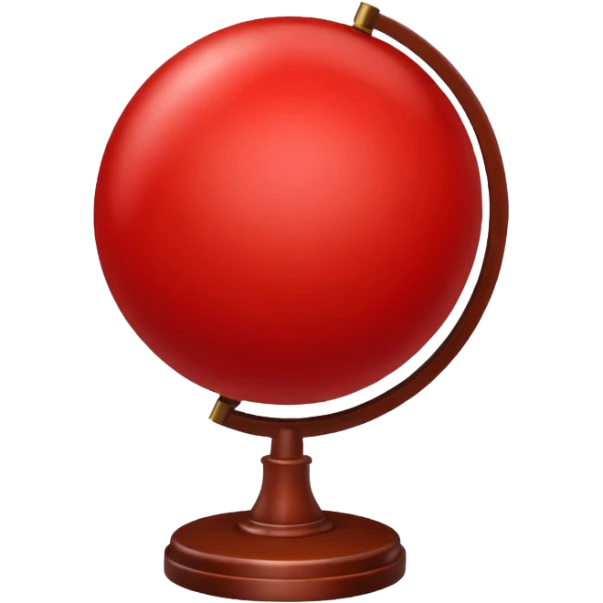 red global emoji