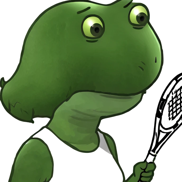 A girl playing tennis  emoji