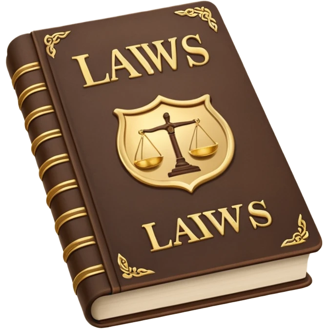 textbook on laws emoji