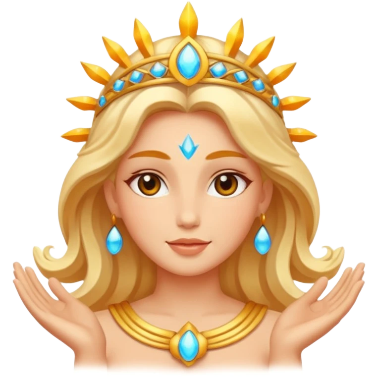 diosa de la estrella emoji