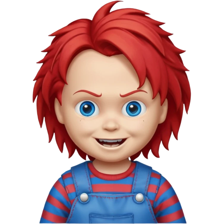 Un emojin de chuky emoji