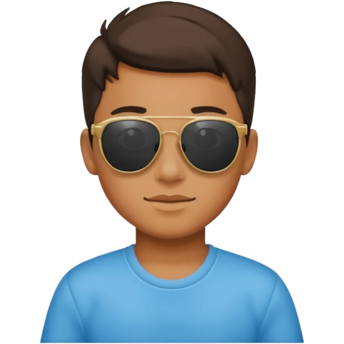 boy with sunglasses  emoji