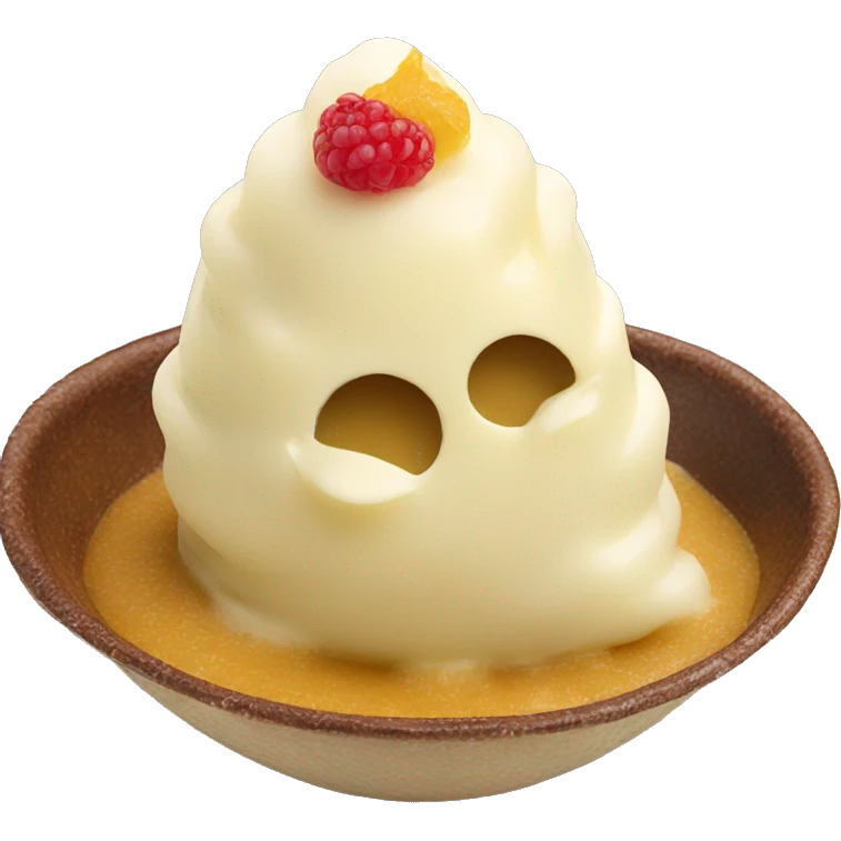 Rasmalai sweet emoji