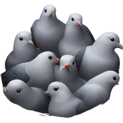 pigeon nest emoji