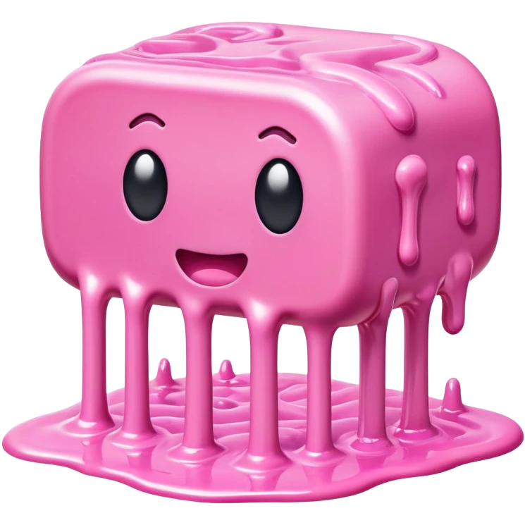 surreal melting SPAM land landscape emoji