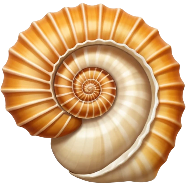 The seashell Armin found in the sea  emoji