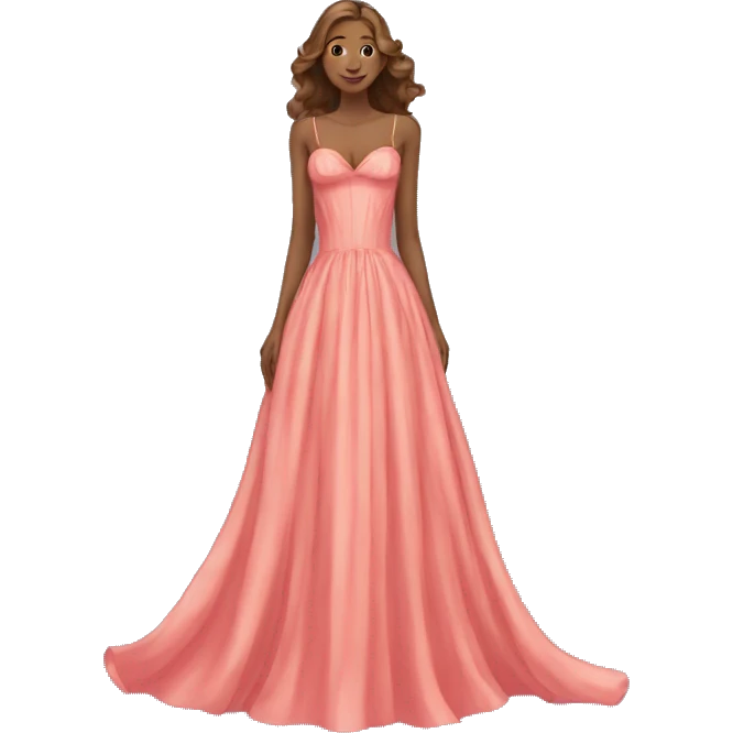 floor-length dress emoji