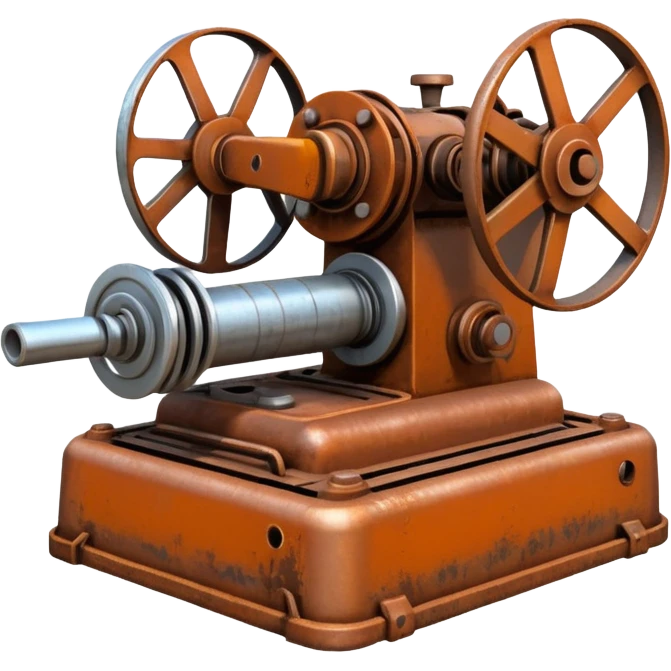 1980s machinery and equipment emoji